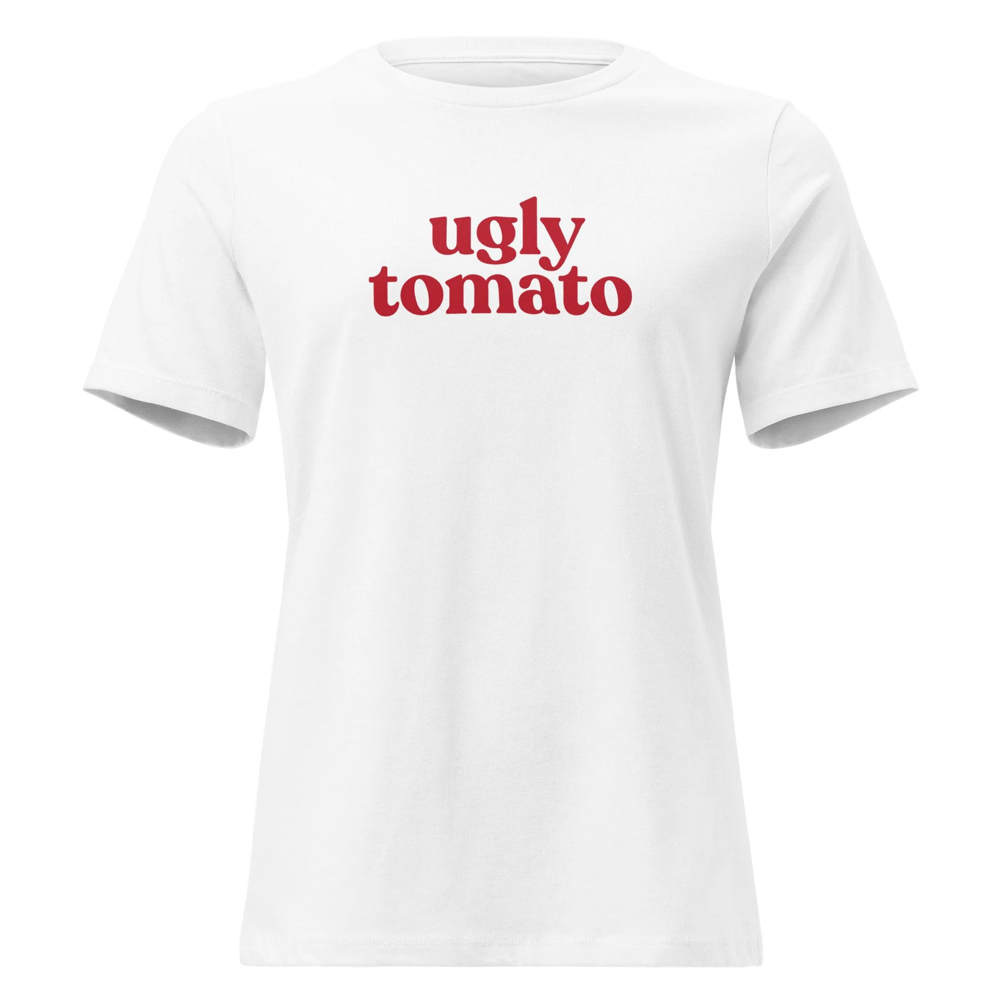 Women's Ugly Tomato Tee (white)