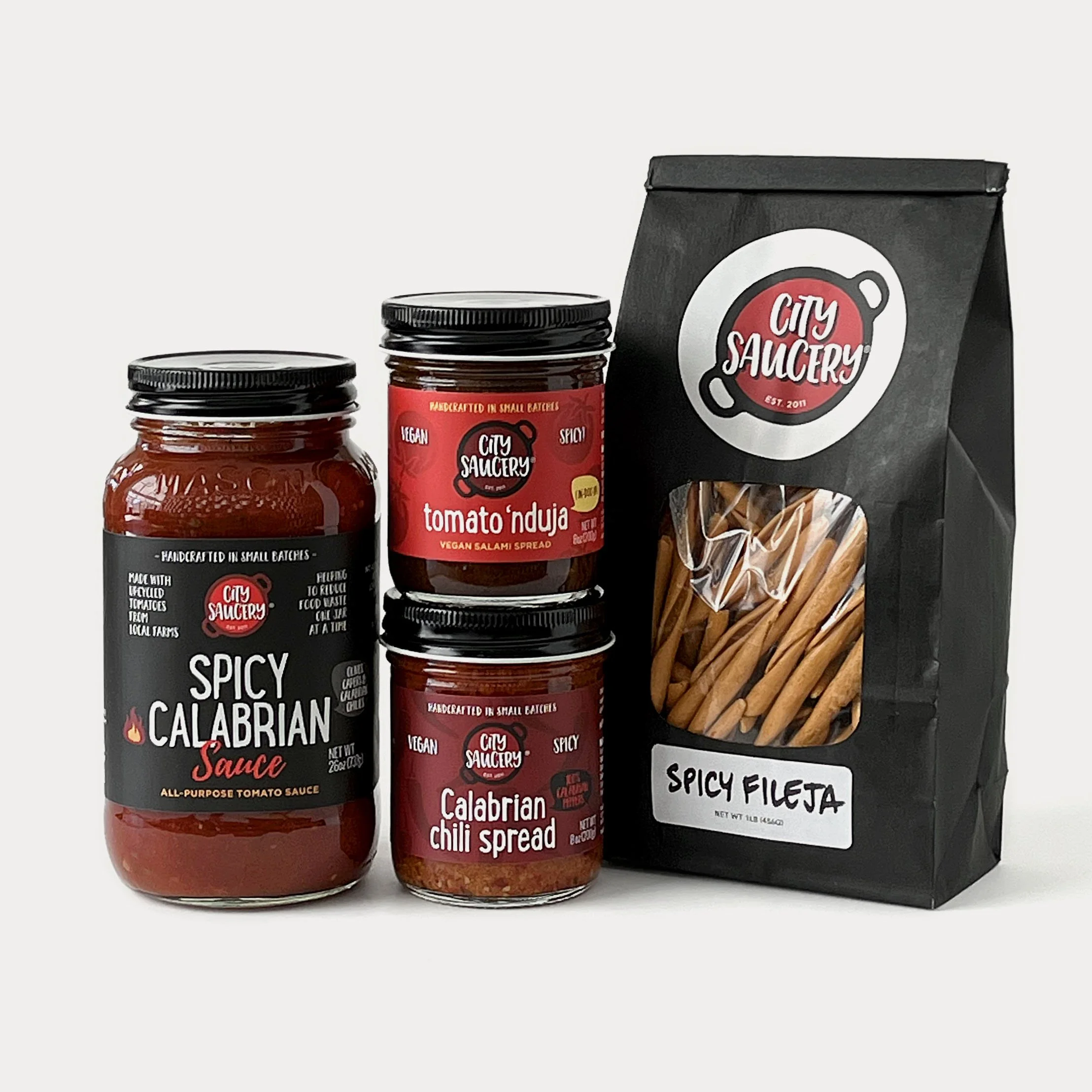 Spicy Calabrian Feast (3 JARS + FREE PASTA)