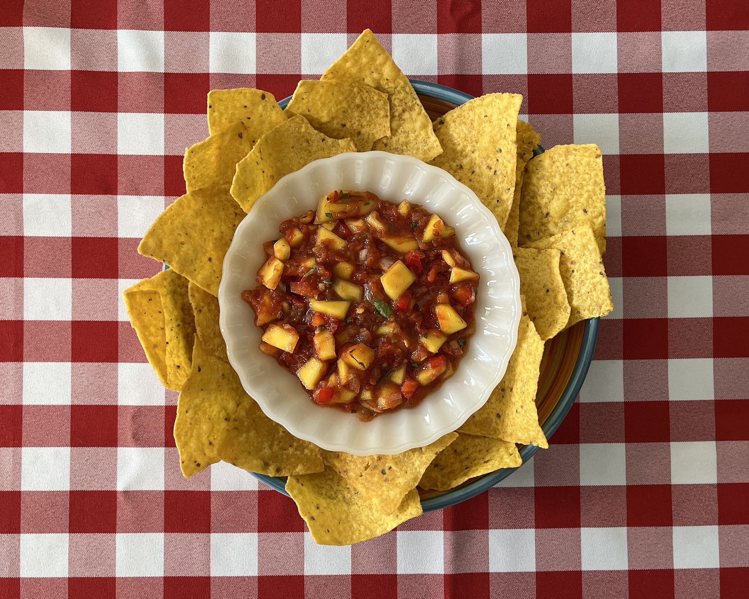 Salsa Two Ways: Sweet Mango & Roasted Corn
