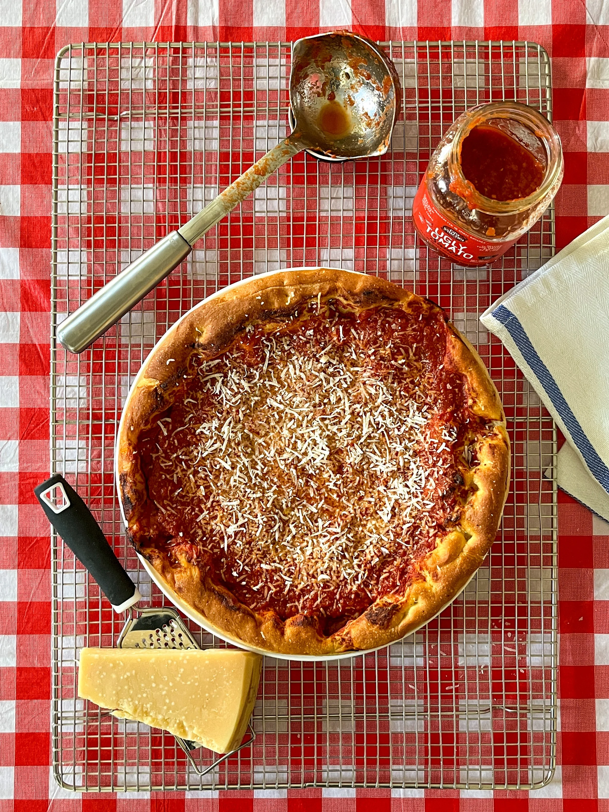 Spicy Tomato Pie