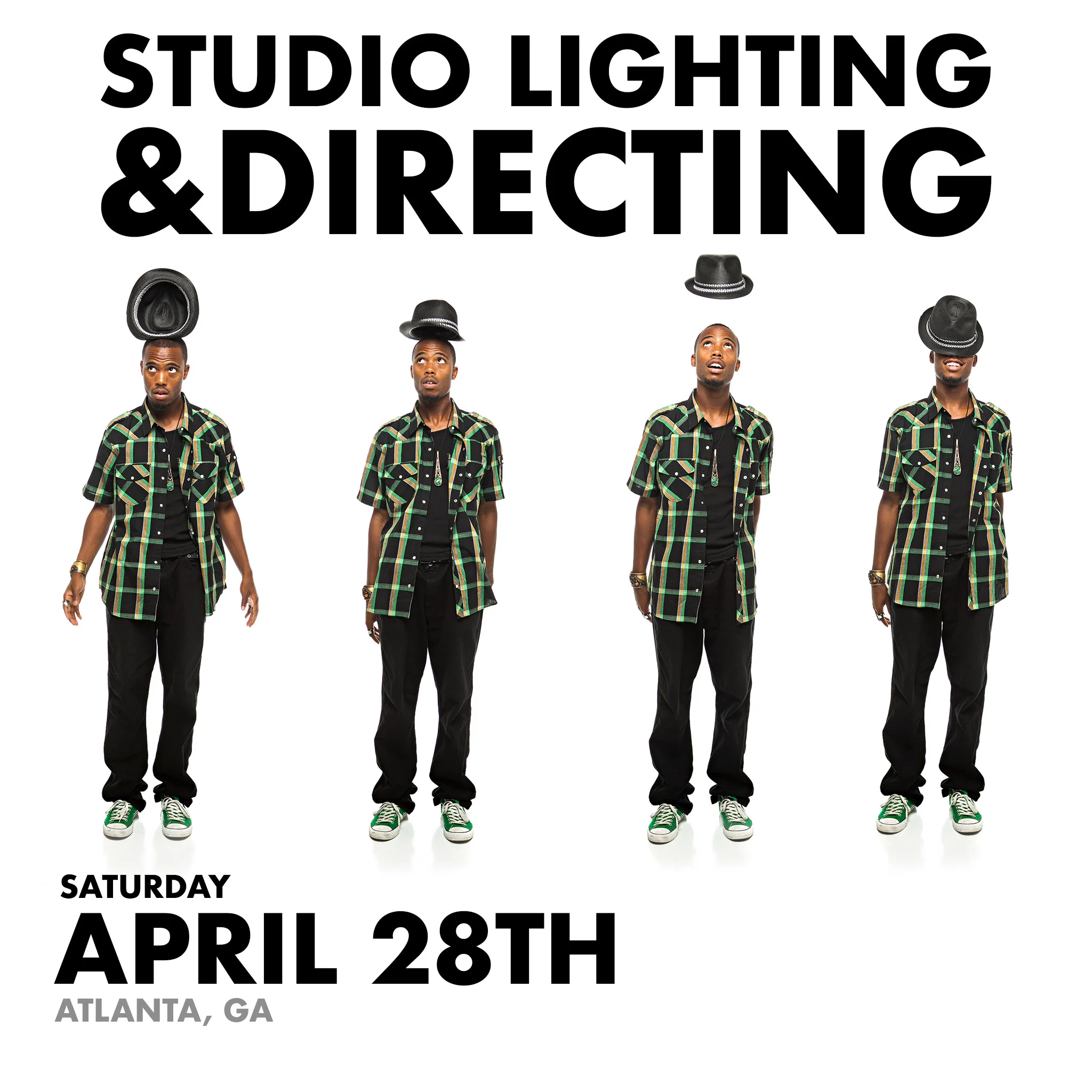 April 28th Studio Lighting & Directing