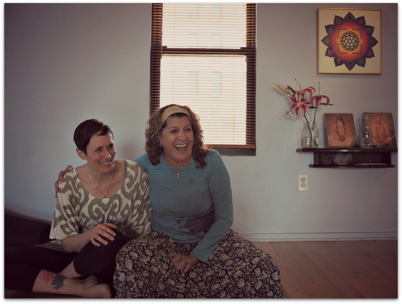 Gita & Sonia Sumar in October, 2013