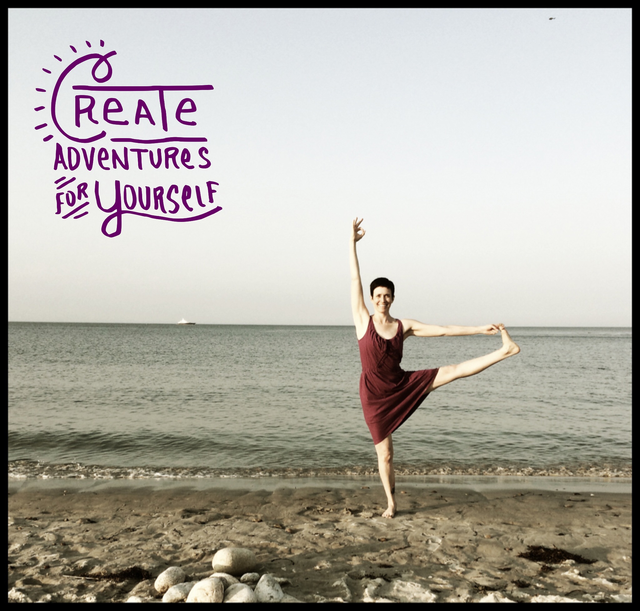 Plymouth Long Beach-great place for some yoga!