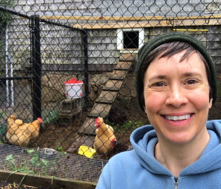 Morning chores feed the artist's soul!