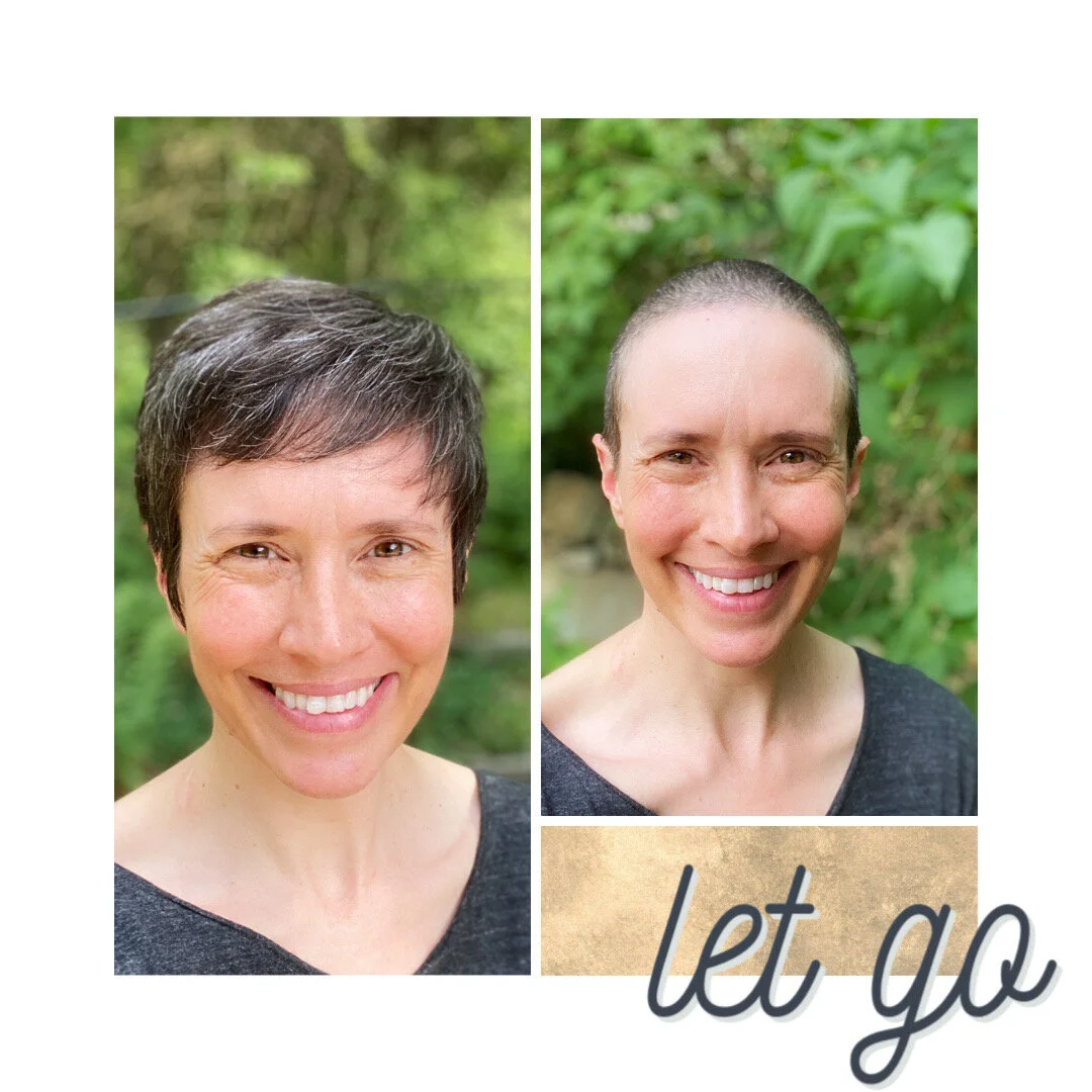 Why I shaved my head: feminine power and mid-life letting go