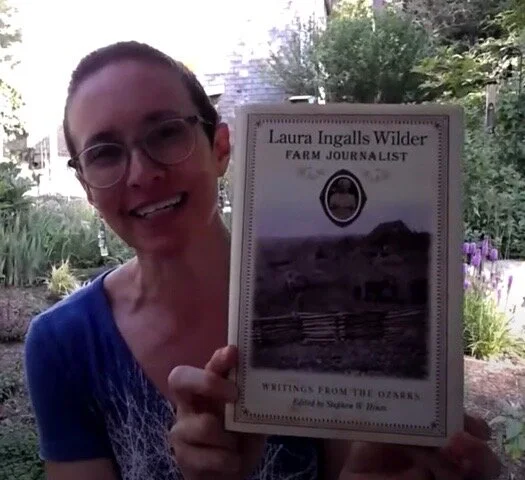 Laura Ingalls Wilder visits Three Dog Farm