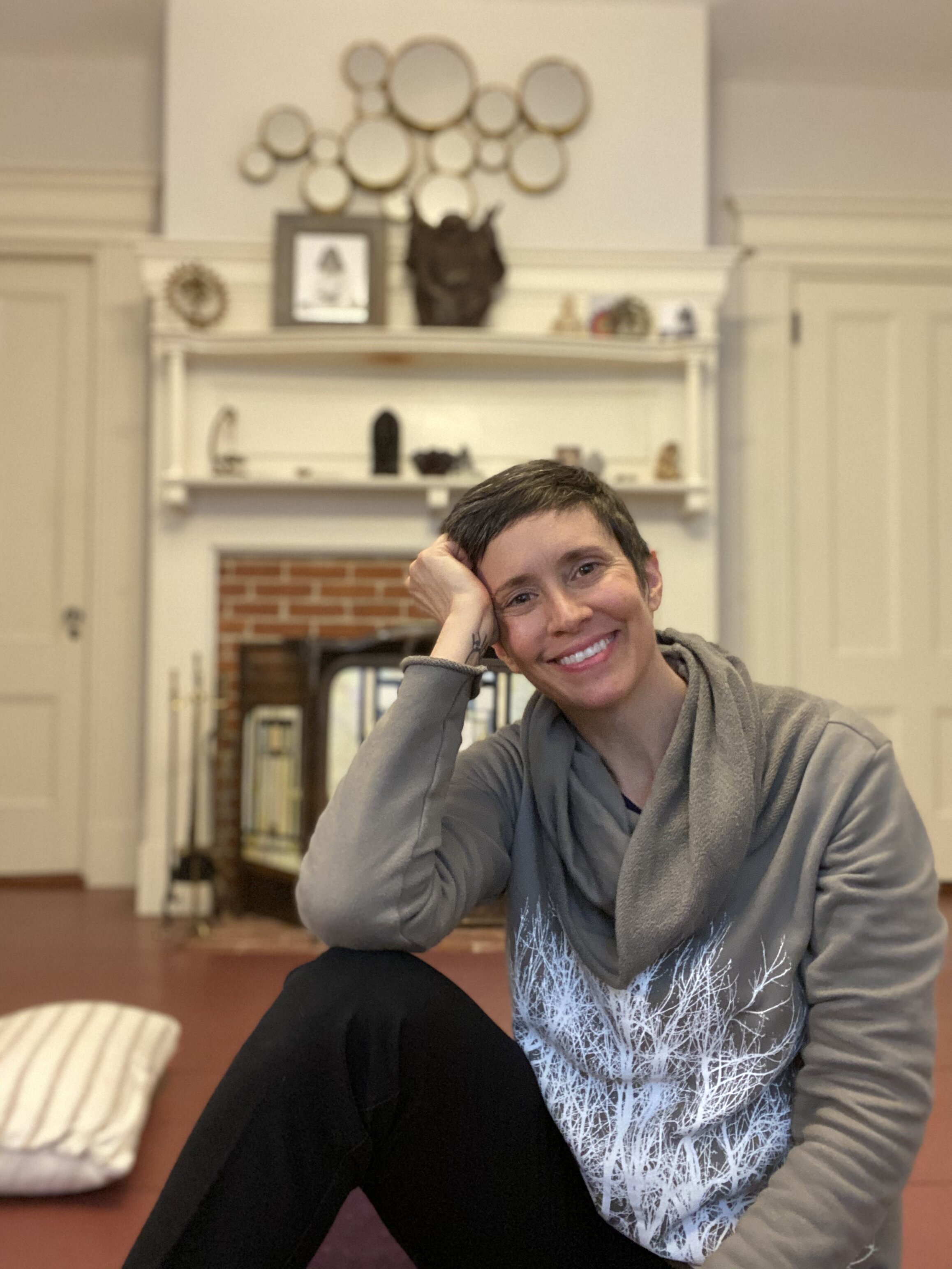 Yoga for stress relief: 15 minute Yoga with Gita