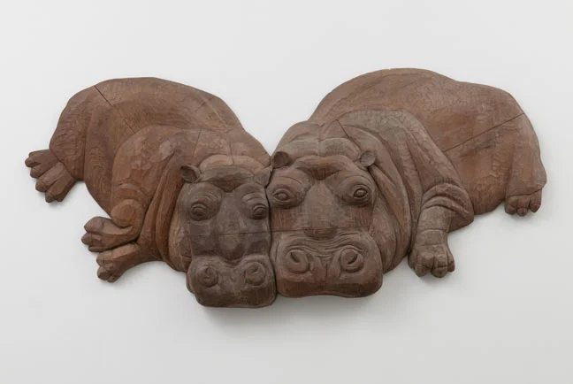 Hippos (Wall Piece)