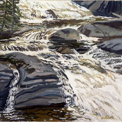 Study for Bruno Falls, High Water