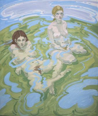 Two Figures (Twice)