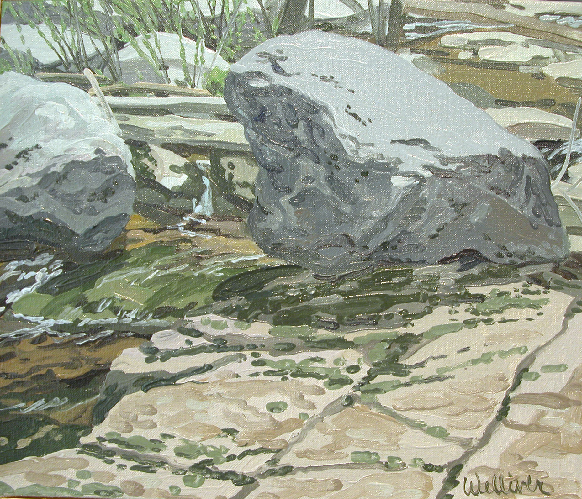 Study for Purple Boulder
