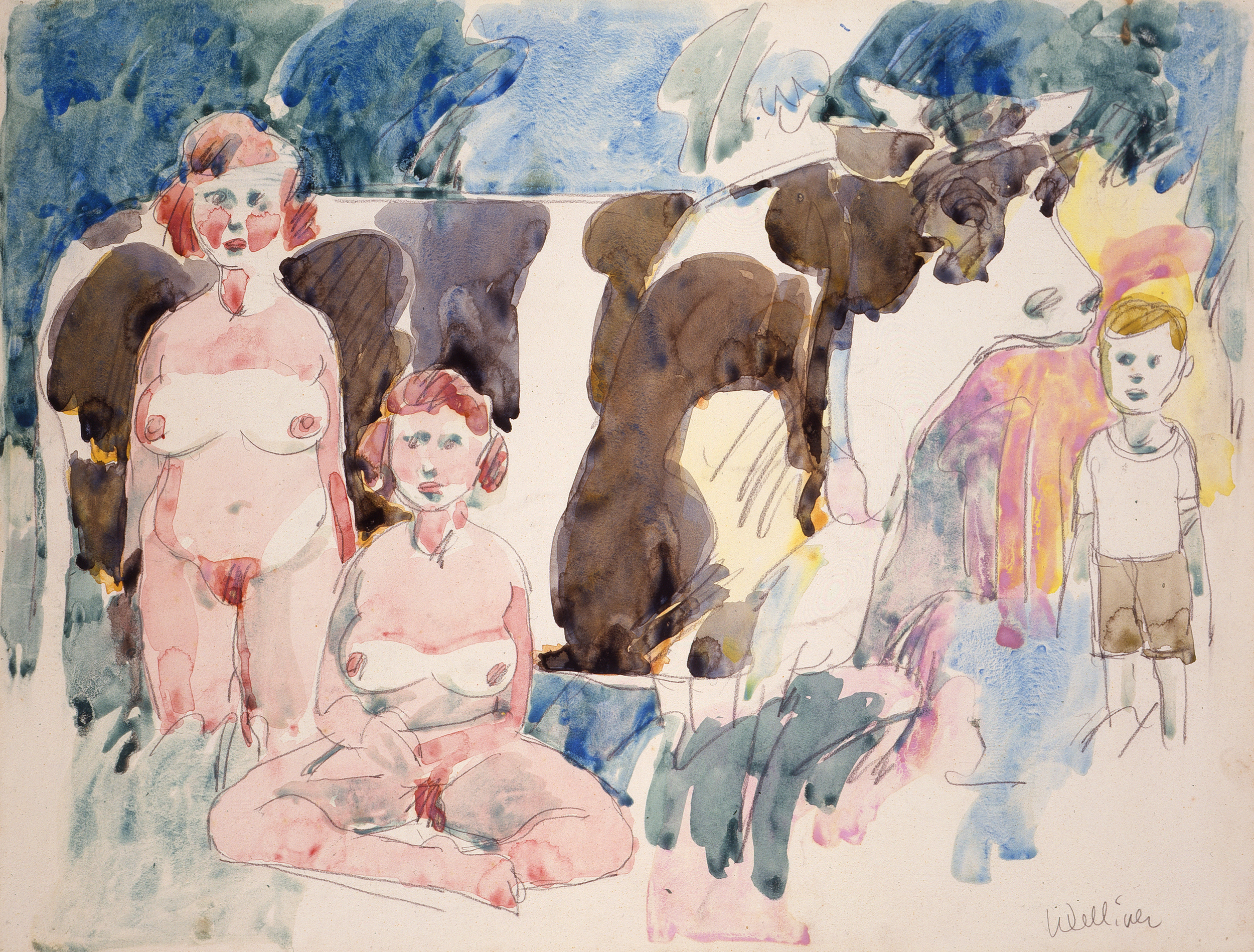 Study for Amon's Orchard