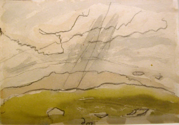 Study for Sun Drawing Water