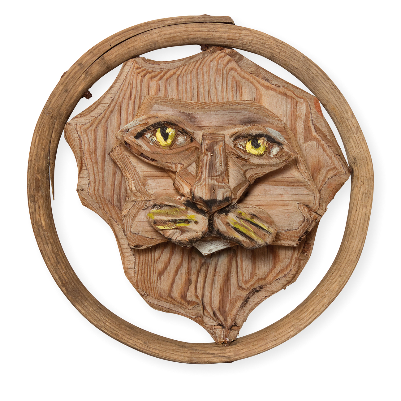 Lion Head in Hoop