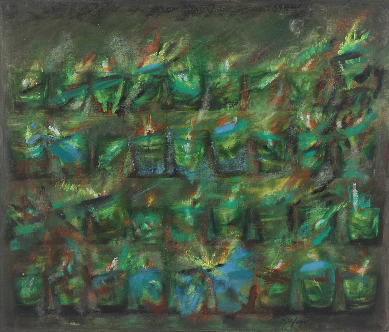 Green Votive Lights