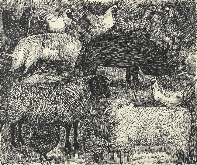 Sheep, Pigs, and Chickens