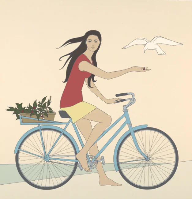 The Blue Bicycle