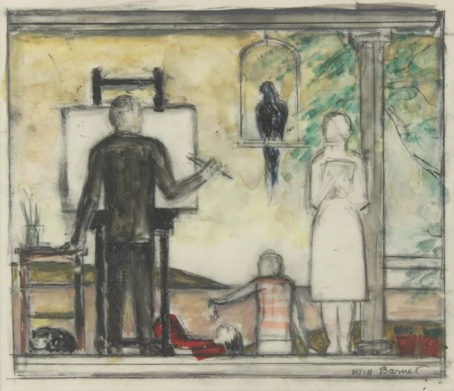 Untitled Study for The Terrace