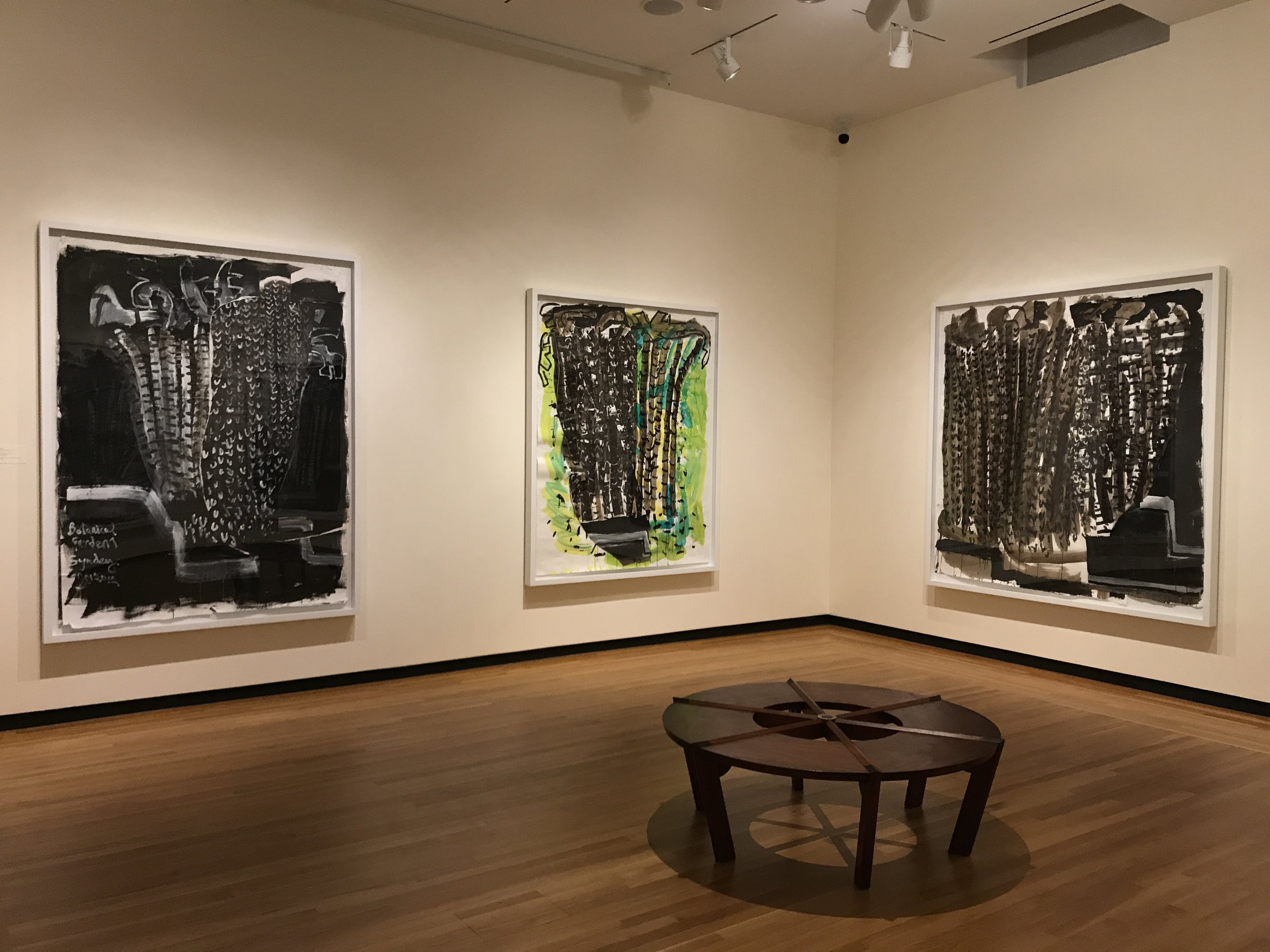 Sydney Botanical Gardens, 2012, No. 1 - 6, ink, acrylic and collage. 