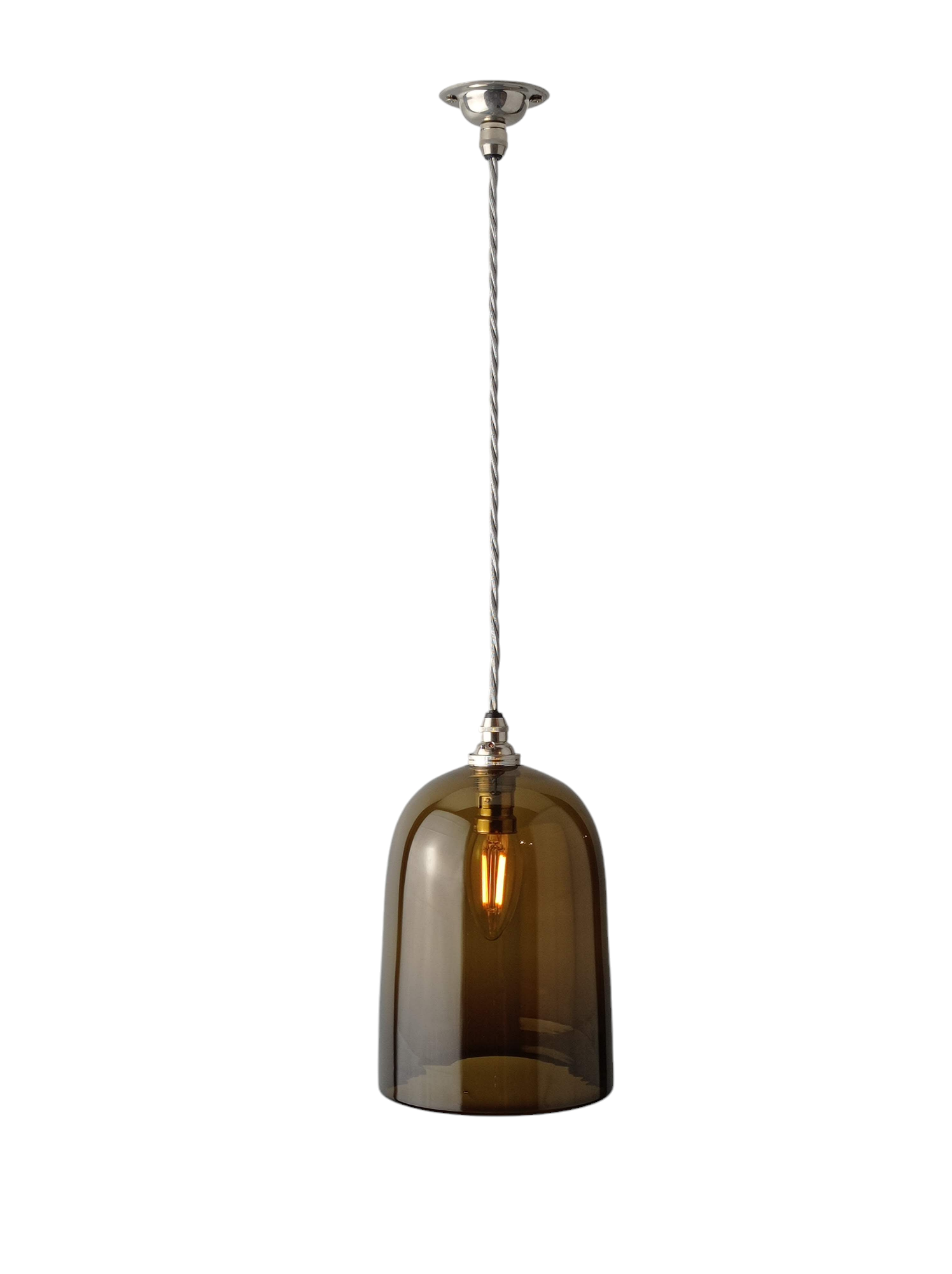 Cloche Pendant Light in Sargasso CLH011