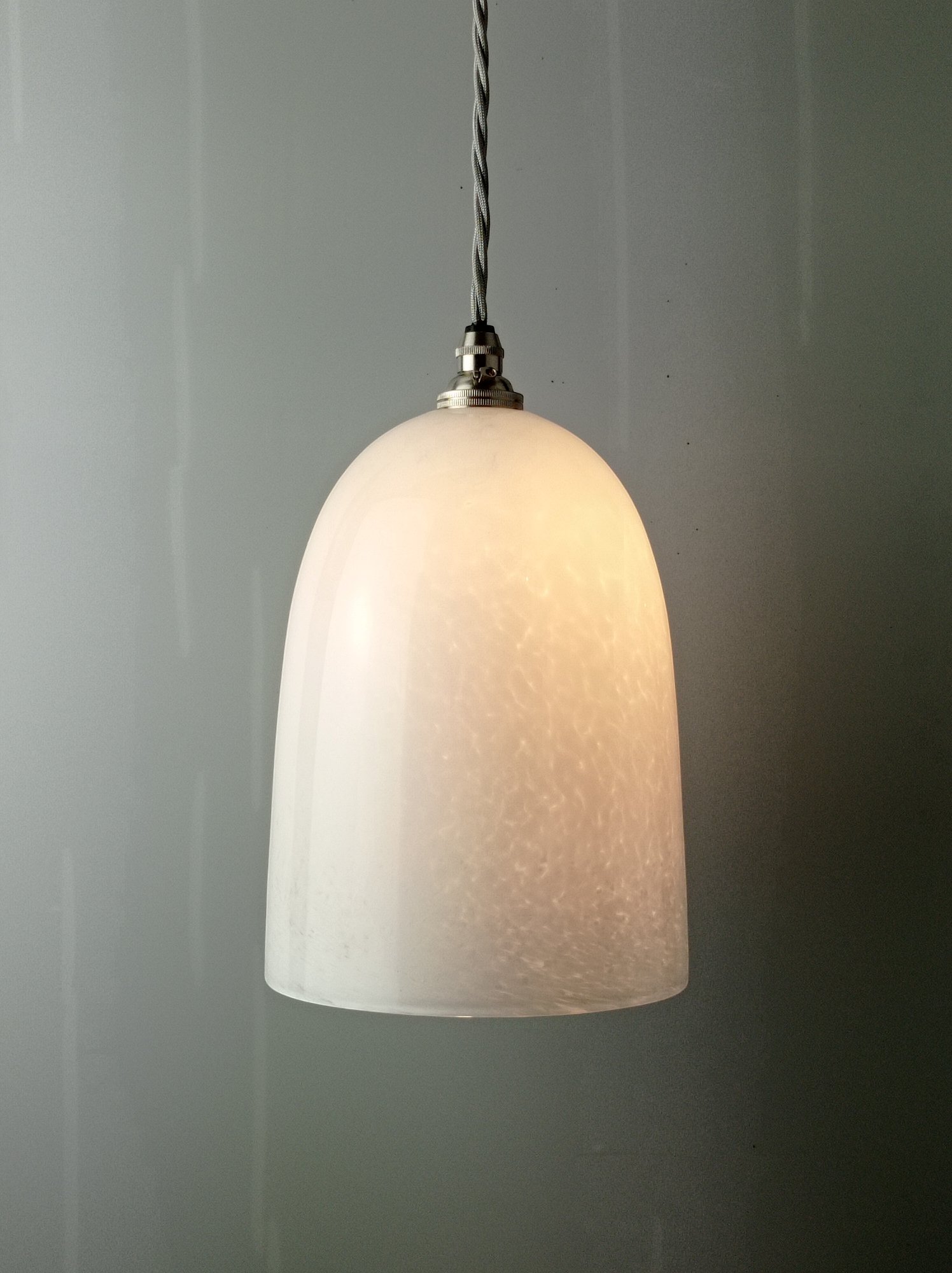 Fez Pendant Light in White Stipple FEZ016a.jpg