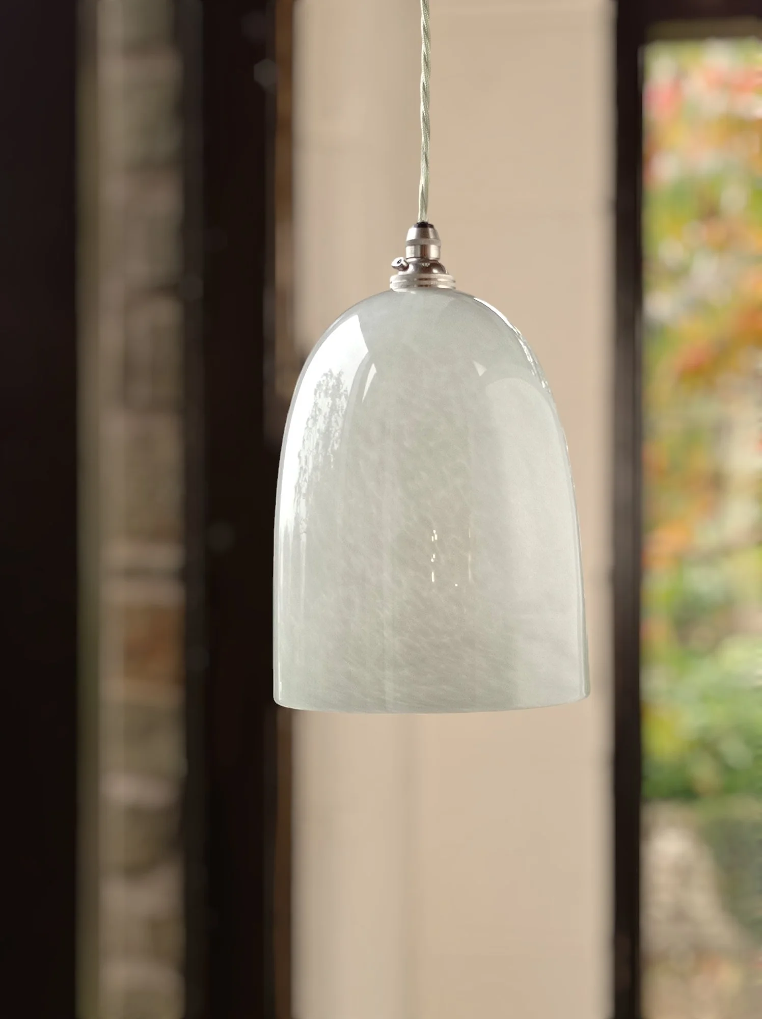 Fez Pendant Light in Grey Stipple FEZ015.jpg