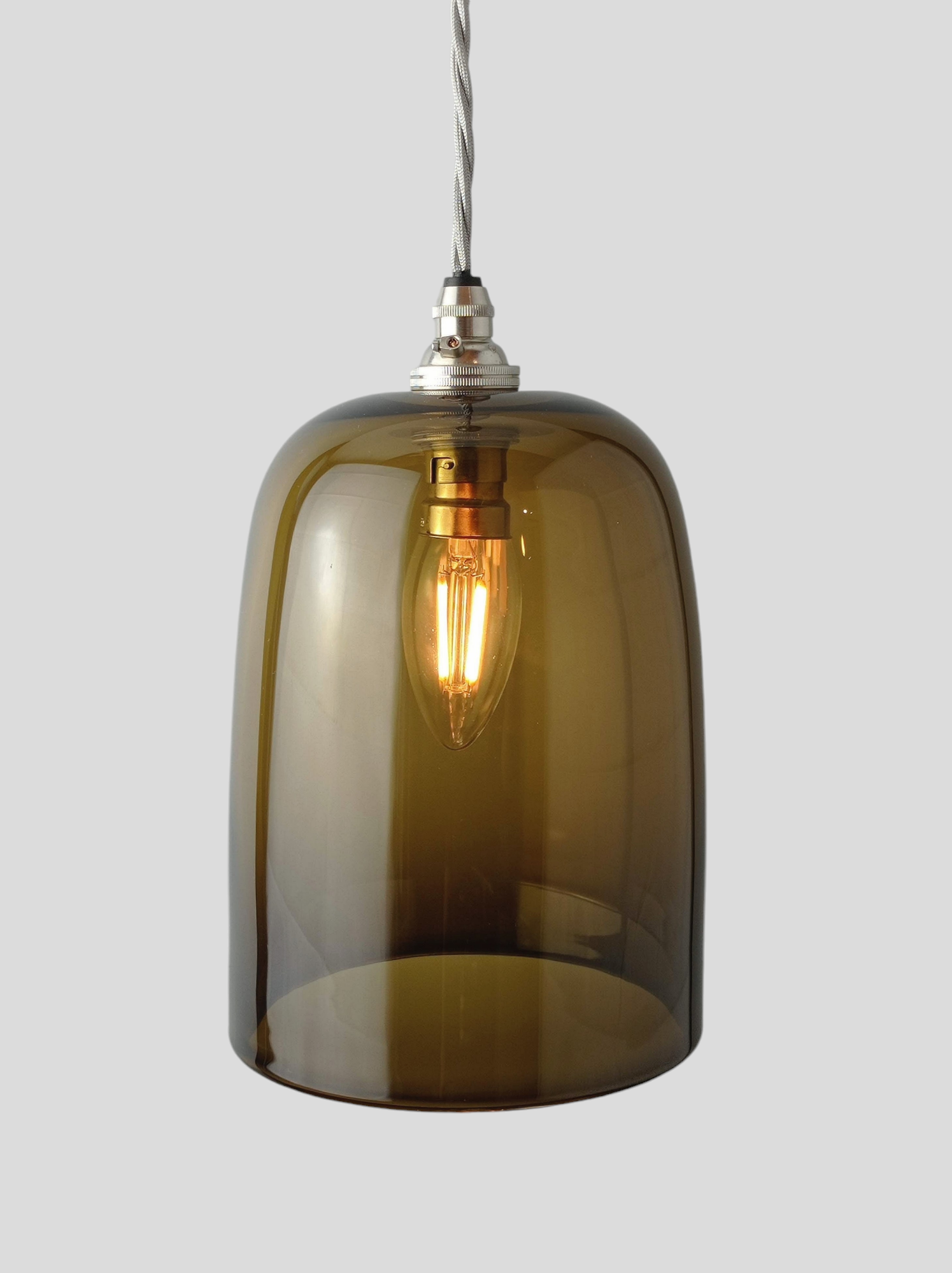 Cloche Pendant Light in Sargasso CLH021