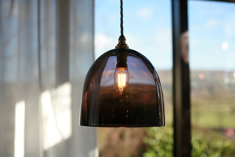 Dome Pendant Light in Aubergine LDM012A.jpeg