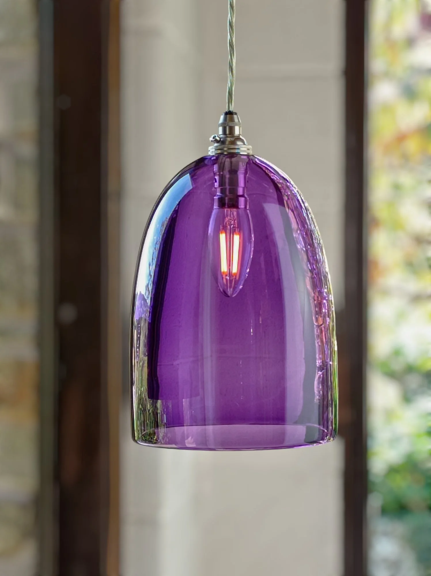 Fez Pendant Light in Violet FEZ028.jpg