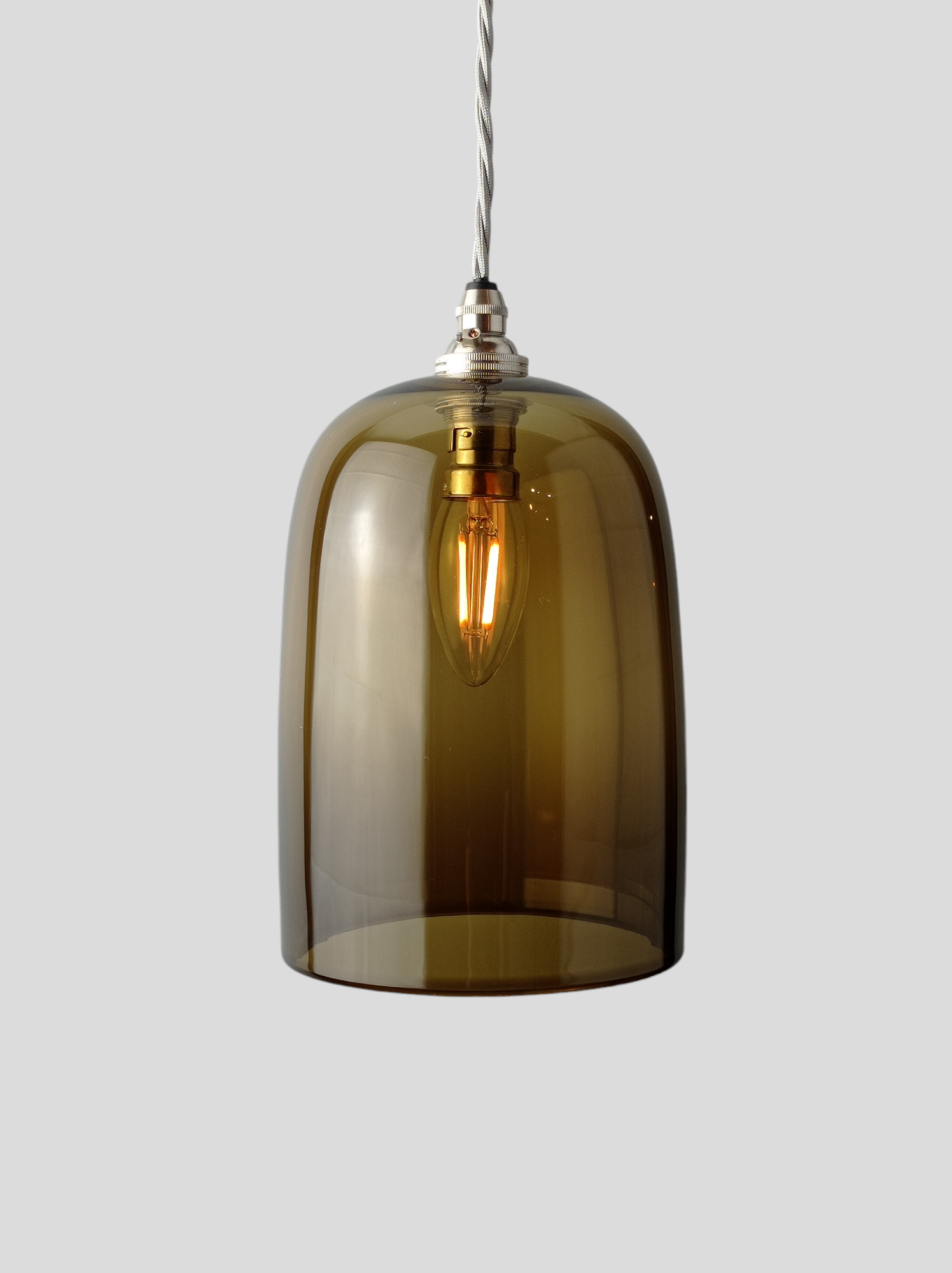 Cloche Pendant Light in Sargasso CLH010