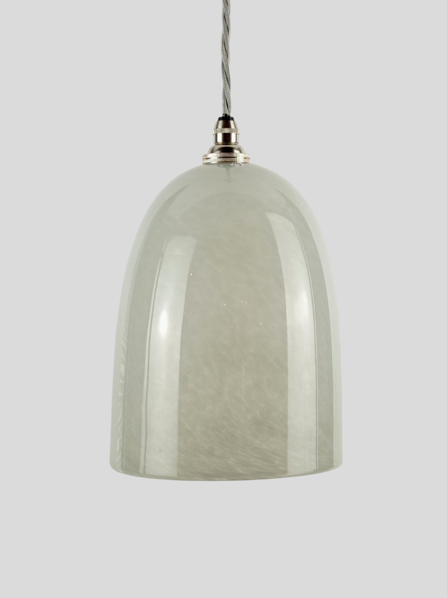 Fez Pendant Light in Grey Stipple FEZ015
