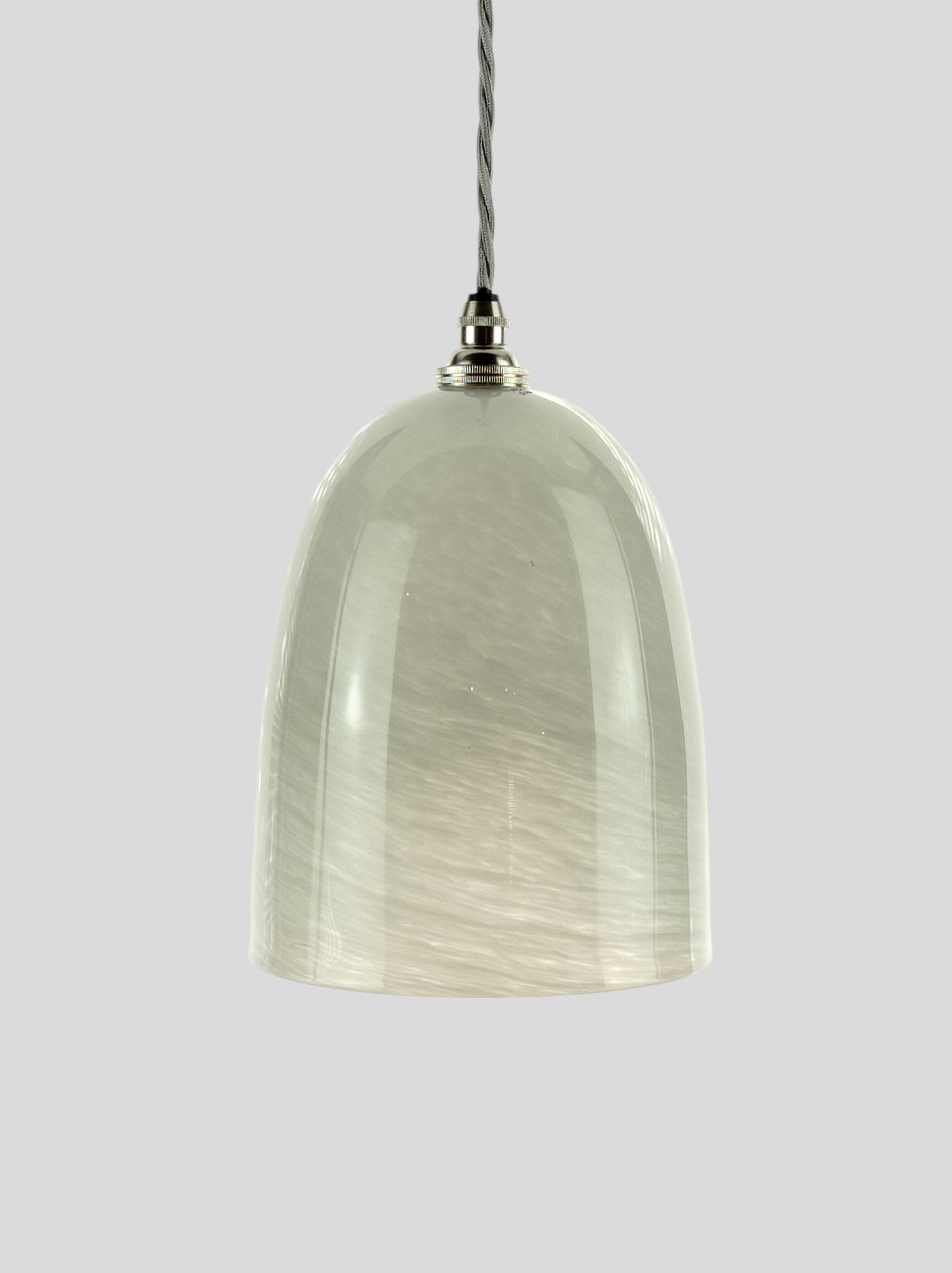 Fez Pendant Light in Grey Stipple FEZ014