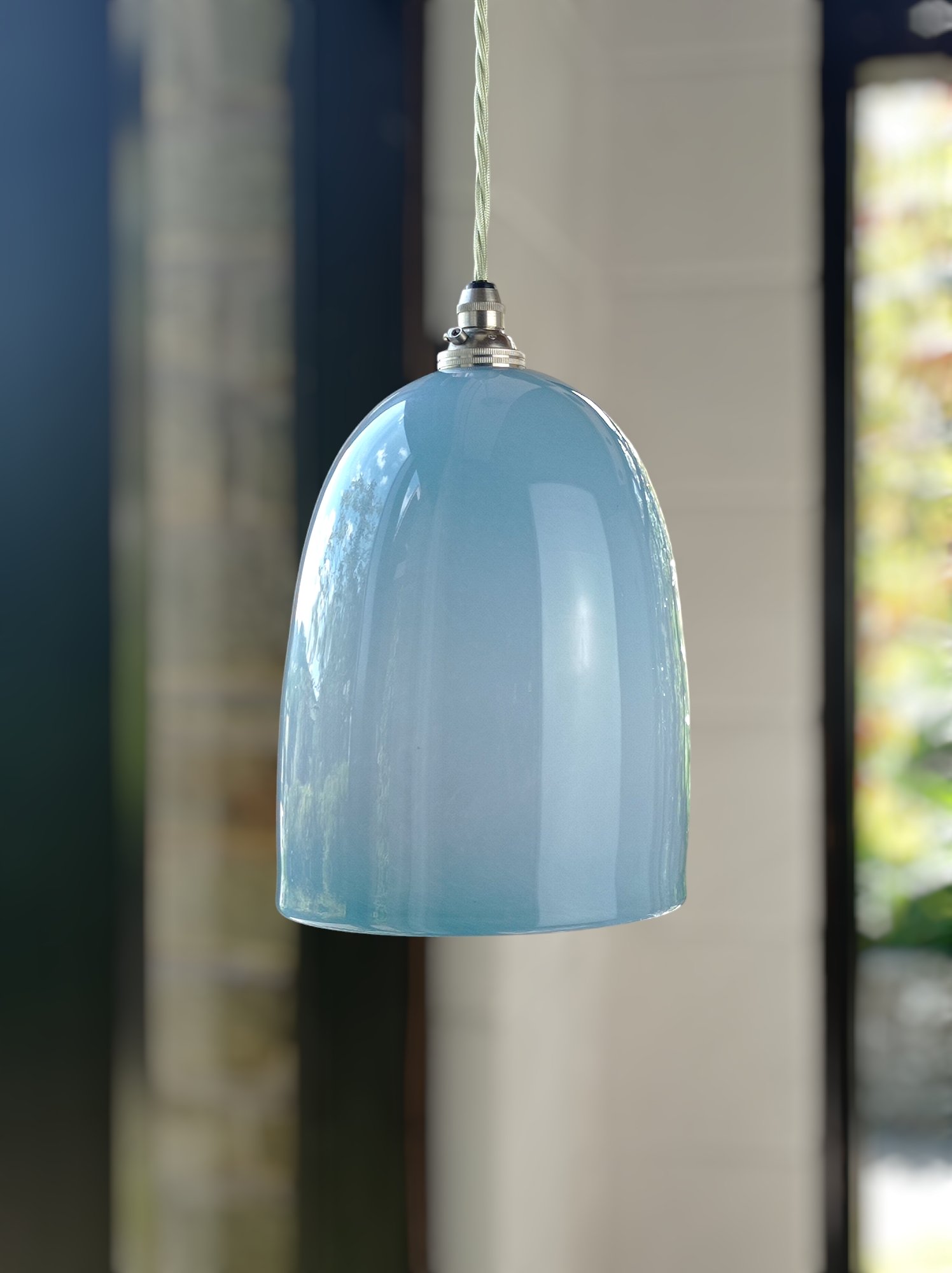 Fez Pendant Light in Lavender Stipple FEZ019