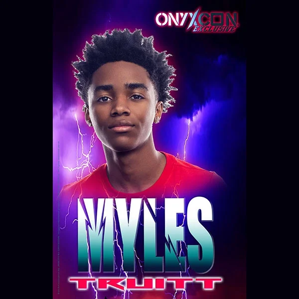 Included in Variety's 2018 "Young Hollywood Impact Report" of talent poised for break-through, Myles Truitt was seen as the lead in the Lionsgate feature film Kin (2018). He portrays Eli, an adopted teenager searching for connection. The film begins as Eli is reunited with his step-brother, and details his cross-country journey of self-exploration. He stars opposite Dennis Quaid and James Franco. Earlier this year, Truitt co-starred in a pivotal flashback episode of the Emmy-winning FX comedy "Atlanta," which focused on middle-school bullying. Truitt also co-stars on OWN's "Queen Sugar" and the CW's "Black Lightning." -from his IMDB MEET MYLES TRUITT AT ONYXCON! August 25th!!!
