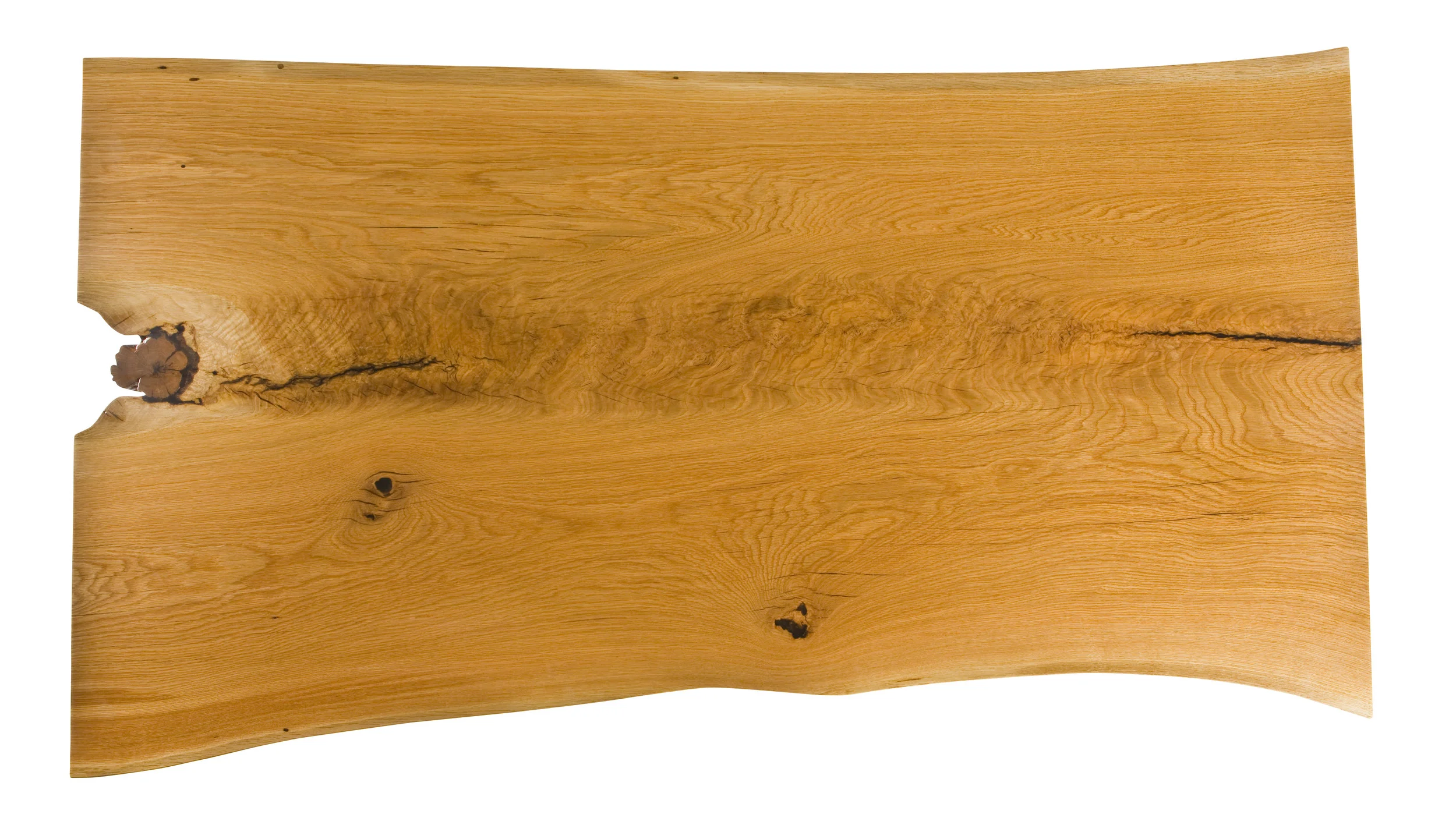 White Oak table / Combination trestle base