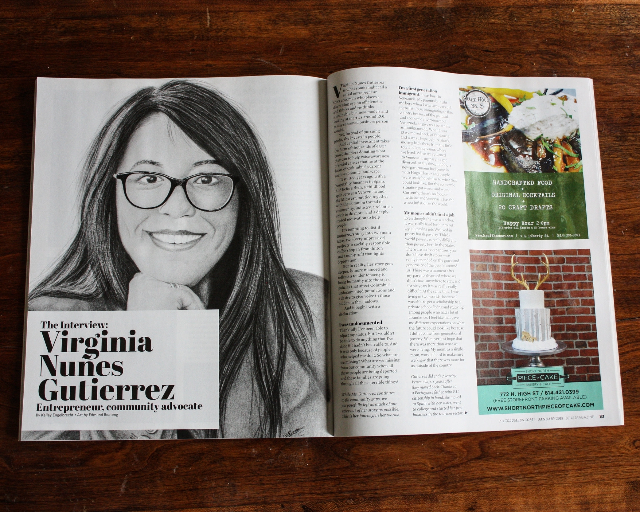 January 2018: The Interview: Virginia Nuñes Gutierrez