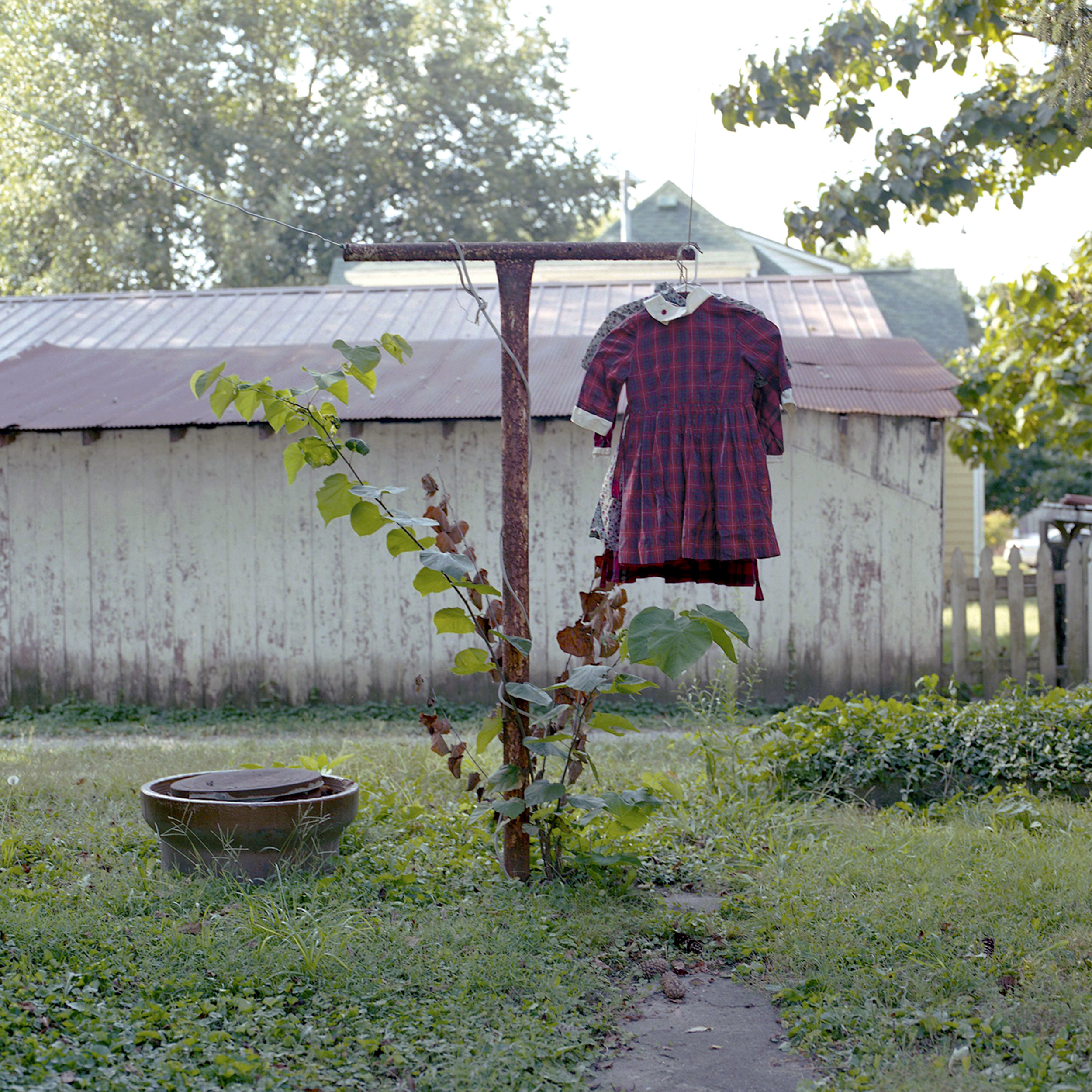 Flossie sewed dresses and quilts for her grandchildren in this house. Elizabeth brought her family to visit almost every summer. This was the last house and home of Ray and Flossie Proctor.