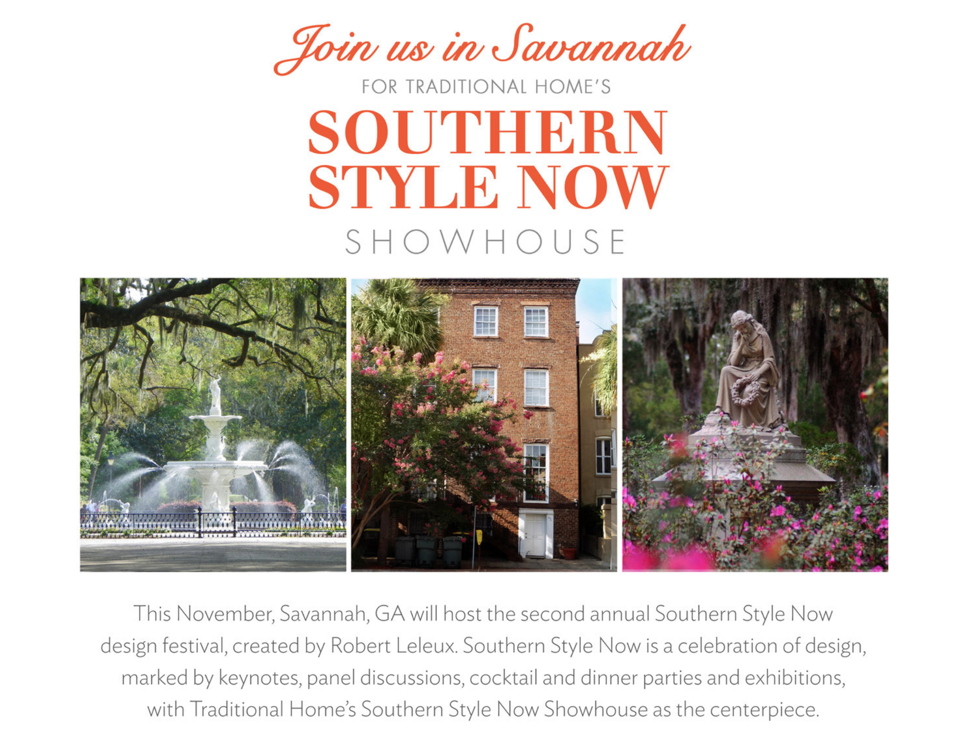 Southern Style Now Savannah Showhouse Cloth Kind