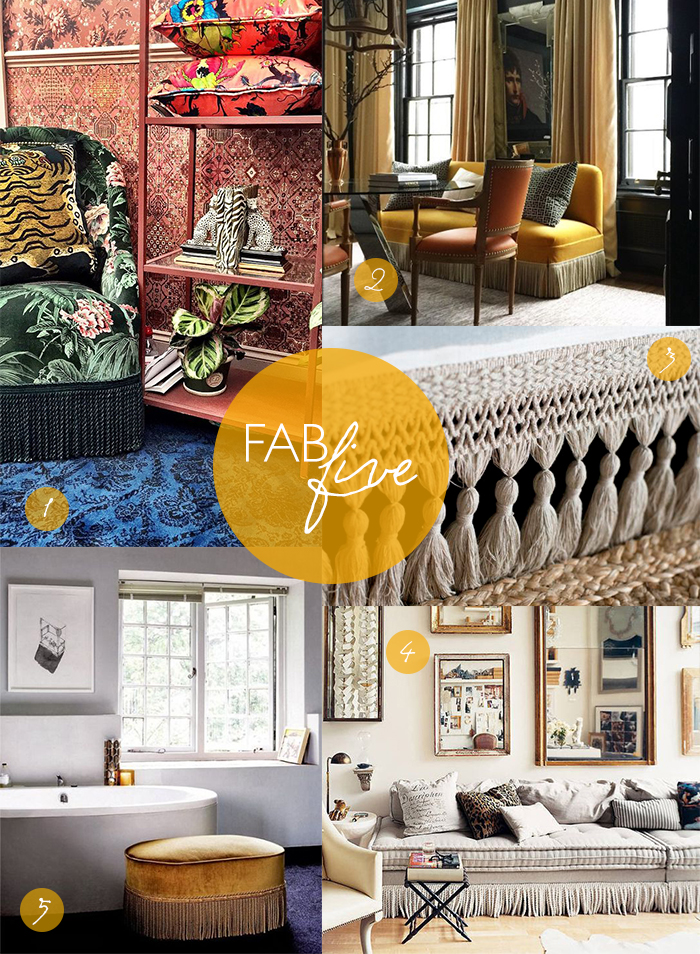 CLOTH & KIND // Fab Five, Fringe