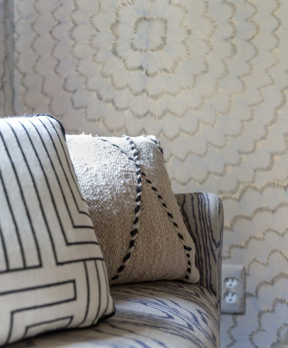 CLOTH & KIND :: Ann Arbor Hills Tudor, Hallway Pillow Detail.jpg