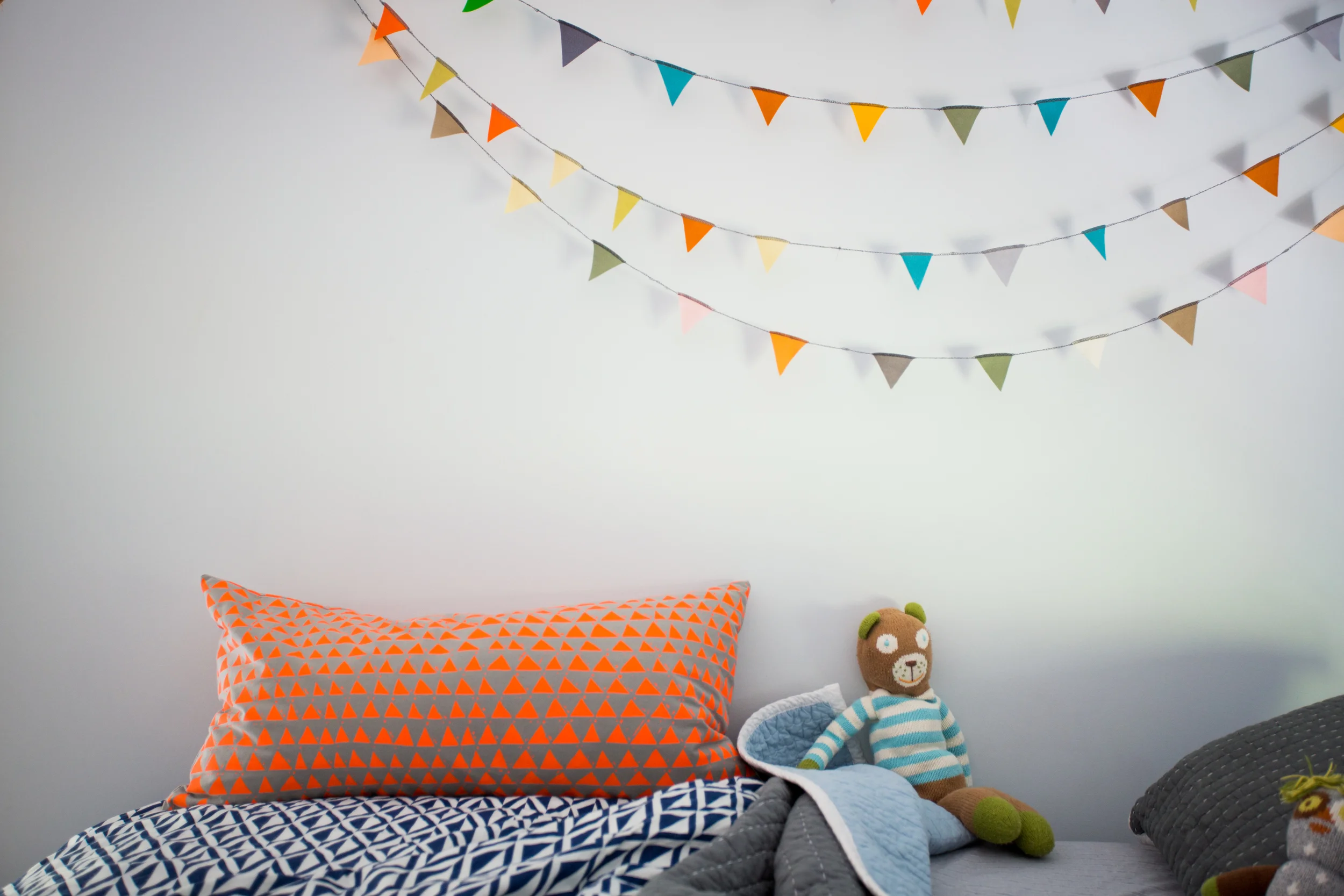 CLOTH & KIND :: Ann Arbor Hills English Cottage, Boy's Bedroom Pillow Detail.jpg