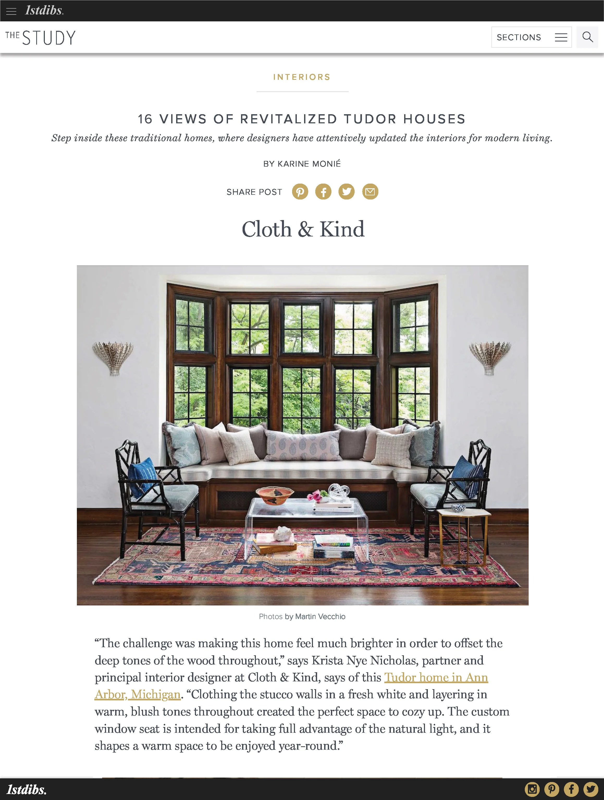 CLOTH & KIND // Press, 1stdibs