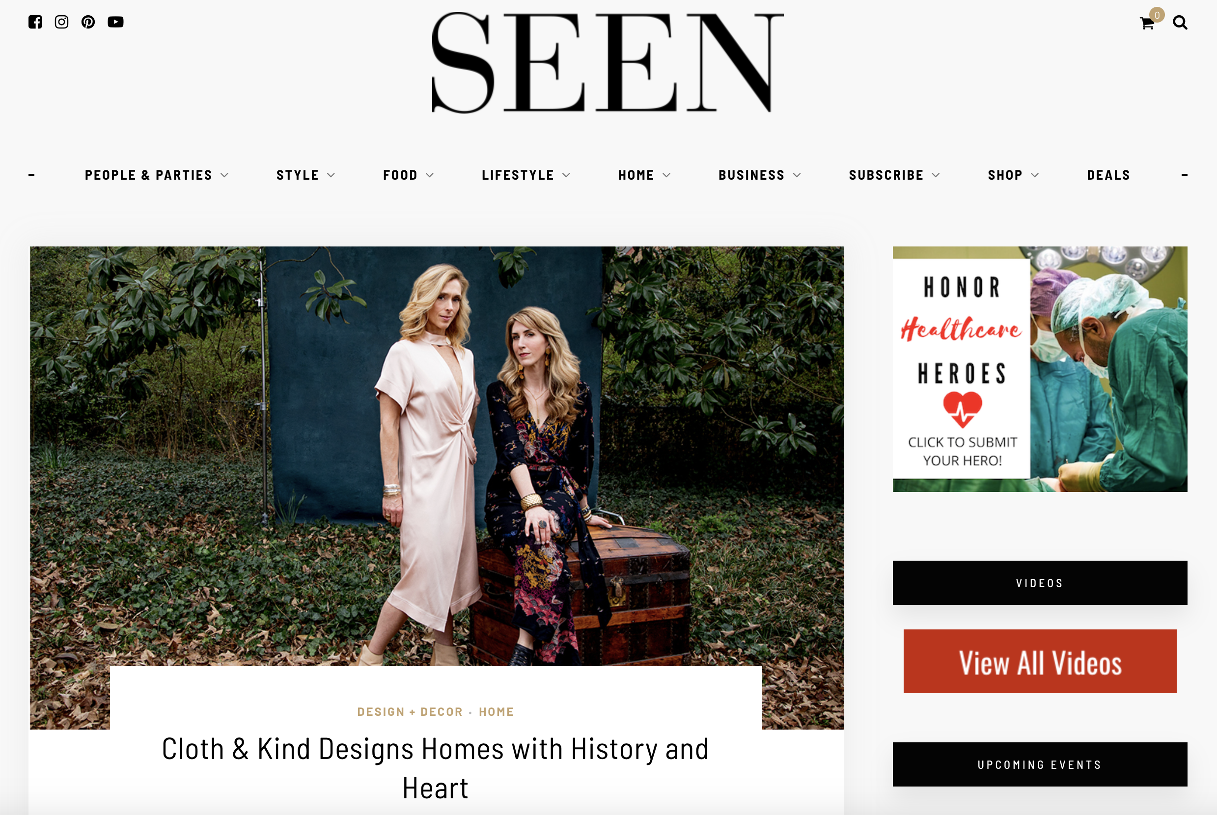 Seen // CLOTH & KIND Designs Homes with History and Heart