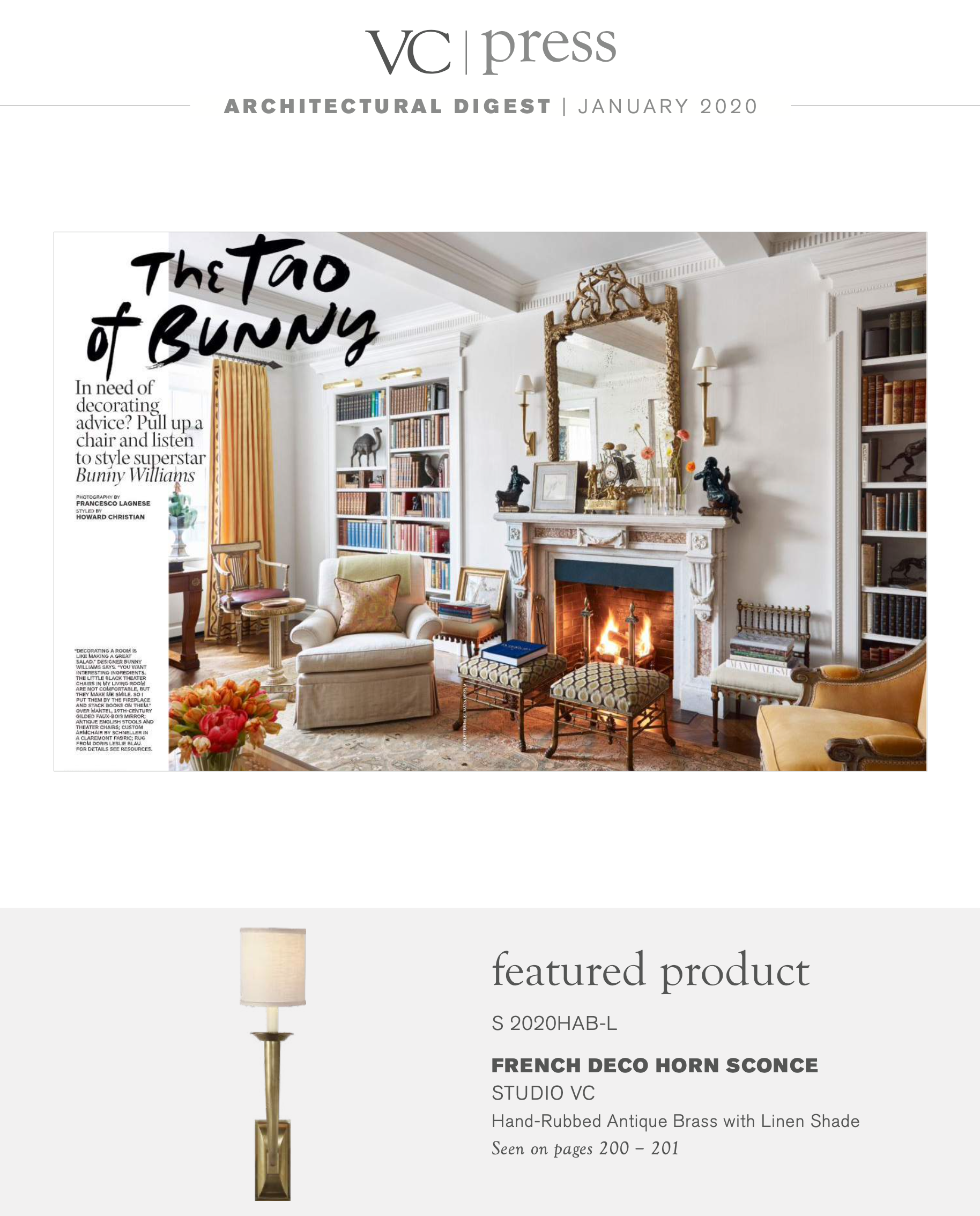 CLOTH &amp; KIND // Visual Comfort, Lighting In Situ