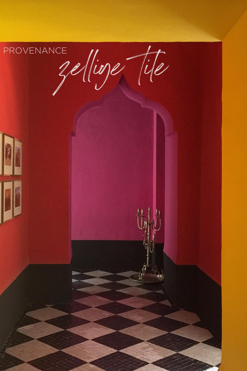 CLOTH & KIND // Provenance: Zellige