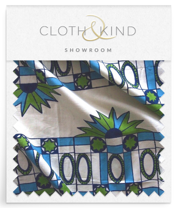 CLOTH &amp; KIND // #TextileTuesday: Fresh Greens &amp; Blues