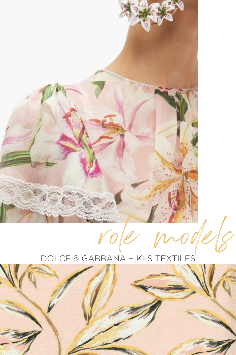 CLOTH & KIND // Dolce & Gabbana + KLS Textiles