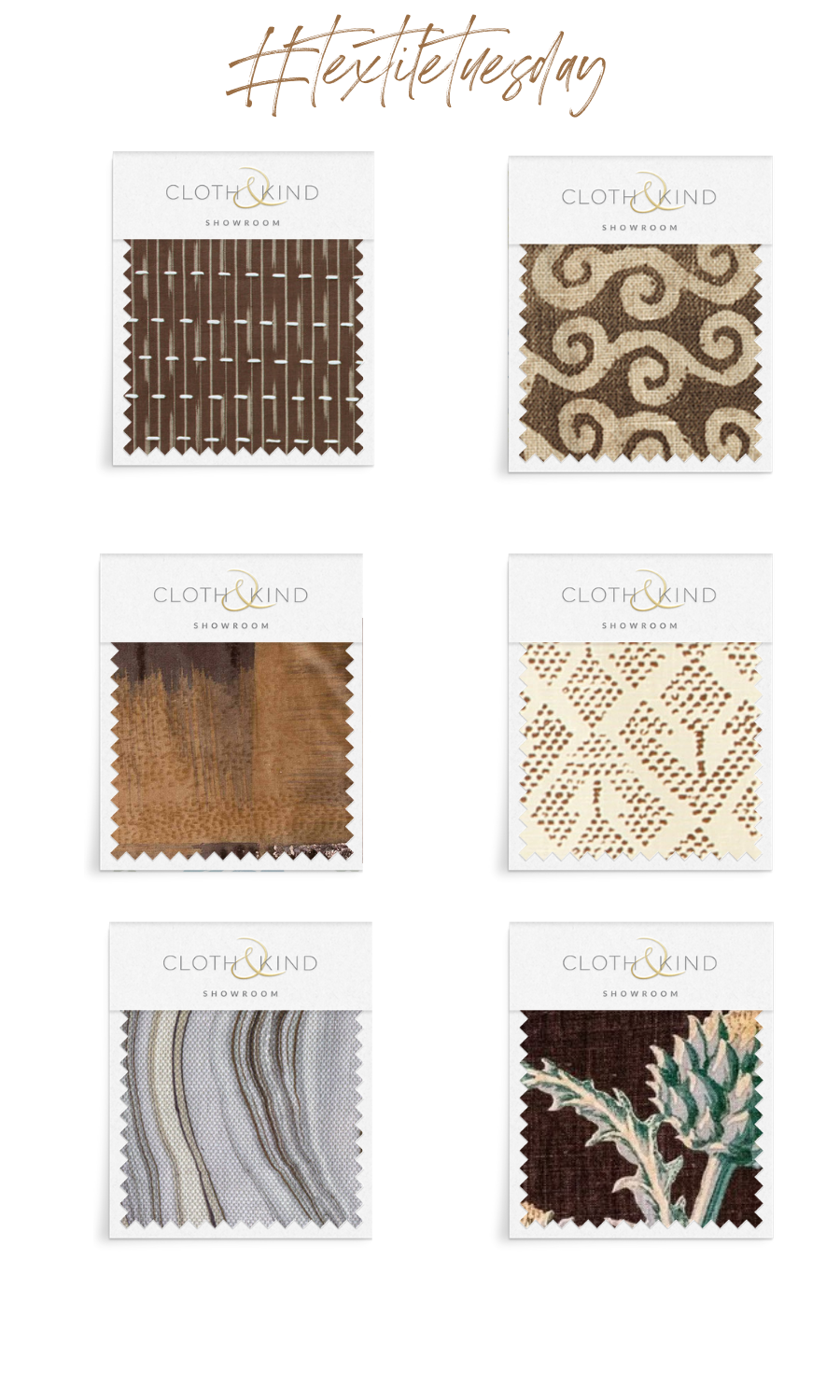 CLOTH & KIND // #TextileTuesday: National Coffee Day-Inspired Hues
