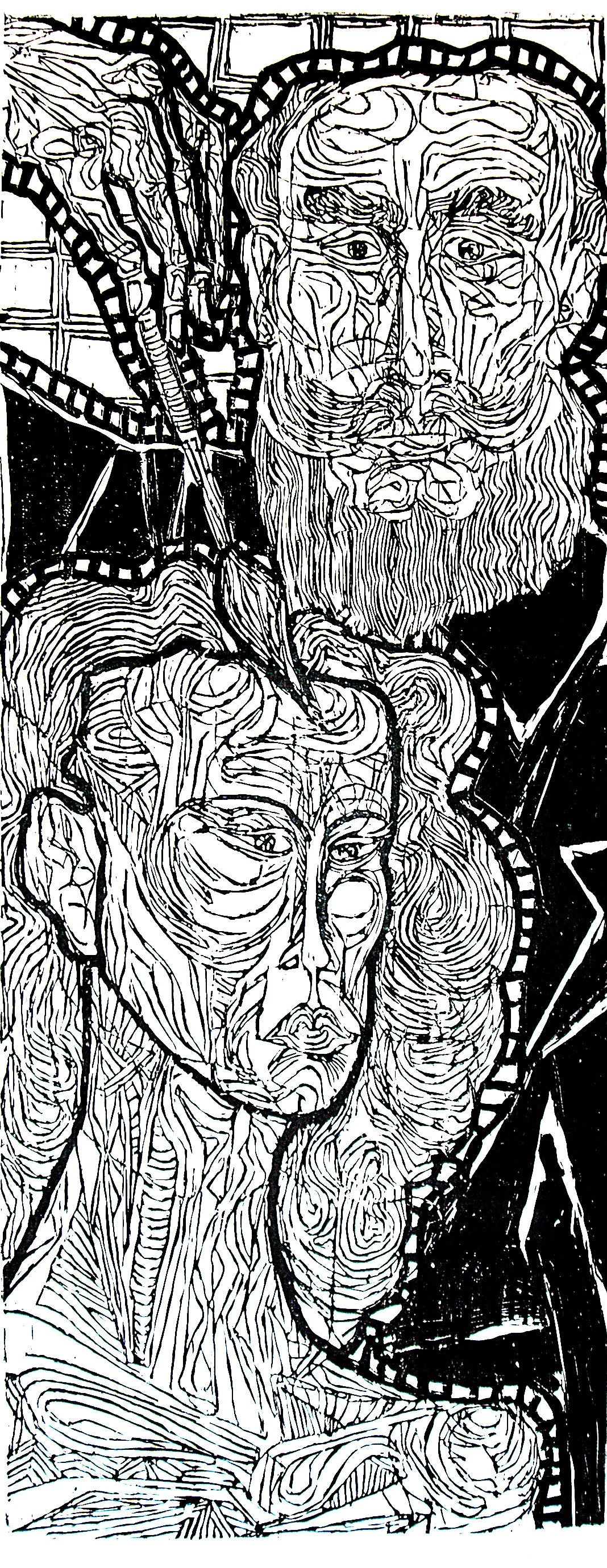 The Older Artist Repaints his Young Model, 2008