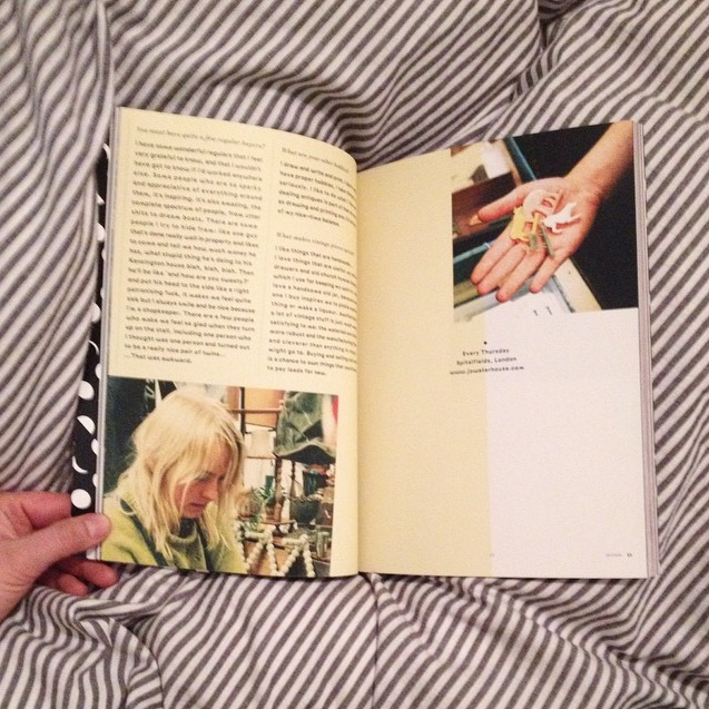 4 page interview in Moon Magazine